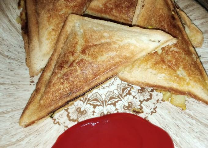 Steps to Prepare Gordon Ramsay Toasted Cheese Sandwich