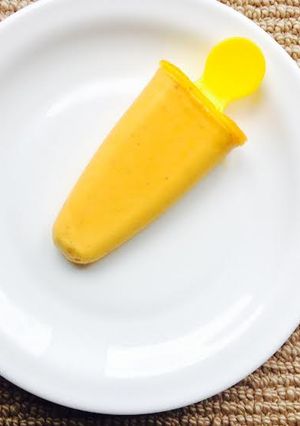 A picture of Mango Kulfi.