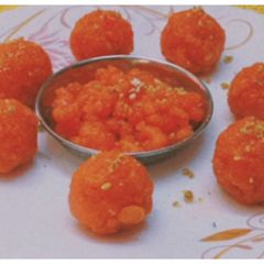 Sweet Motichur Ladoo A picture of Sweet Motichur Ladoo.