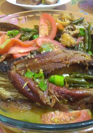 Foto resep Ikan salai Lombok ijo