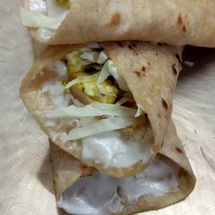A picture of Paneer Tikka Kathi Roll !!.