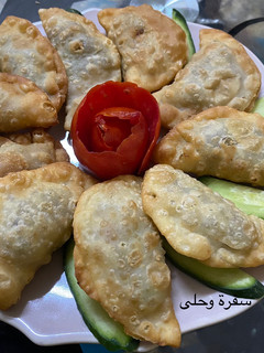 صورة لوصفة سمبوسة اللحم بالخضار