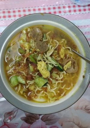 Foto resep Mie kari ayam