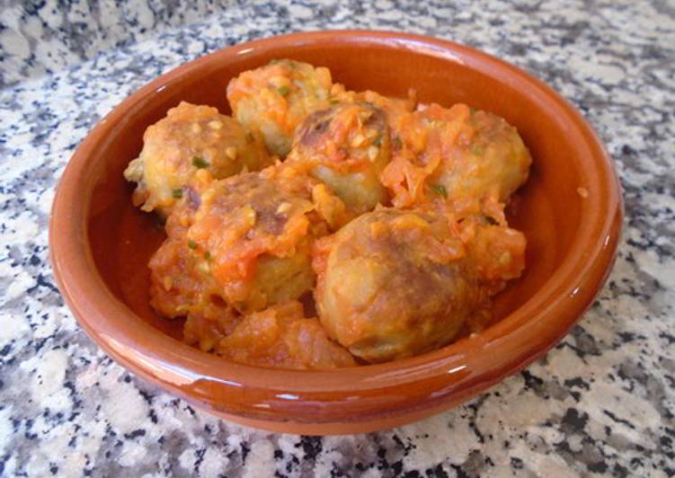 Albóndigas de berenjena