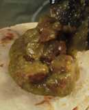 Chicharrón en salsa verde