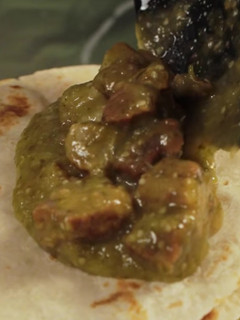 Una foto de Chicharrón en salsa verde