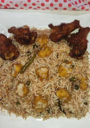 A picture of Tempura Masala Rice 🍚.