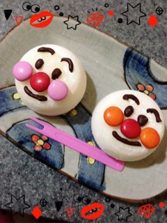 A picture of Anpanman Mochi Ice Cream.