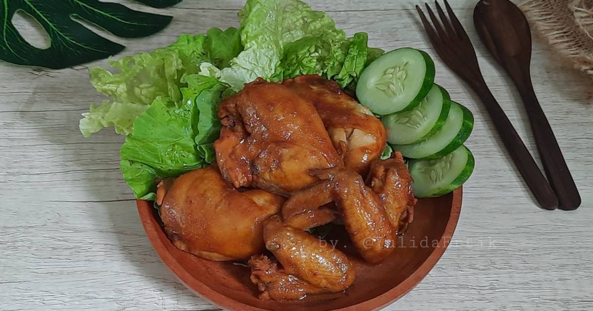 Resep Ayam Ungkep Kalasan Oleh Yulidaertik Cookpad