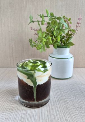 Foto resep Kopi Dalgona Matcha