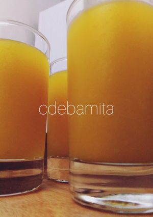 A picture of Homemade Mango Frooti (without sugar).