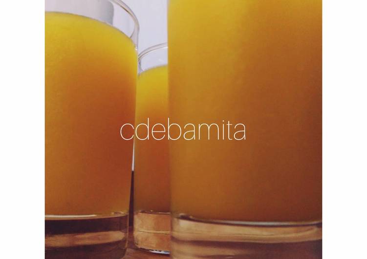 Homemade Mango Frooti (without sugar)