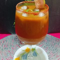 A picture of Chilli Guava Mocktail.