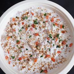 A picture of Dahi Phulki.