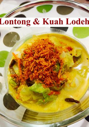 Gambar Lontong & Kuah Lodeh (R367)