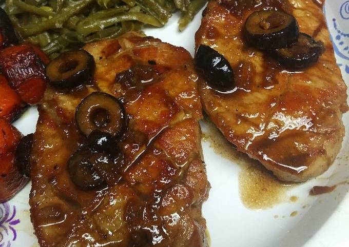 Step-by-Step Guide to Prepare Perfect Olive Wine Glaze Chops