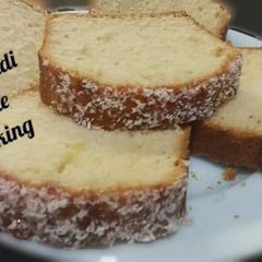 A picture of 🍰🍓Jam & Coconut Cake🍓🍰.