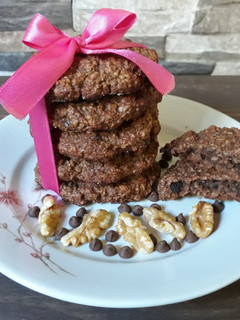 Una foto de Galletitas de avena y chocolate