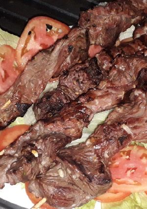 Una foto de Carne asada