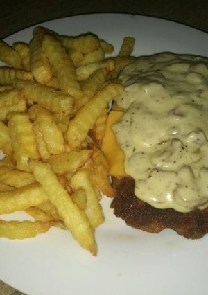 A picture of Beef Schnitzel.