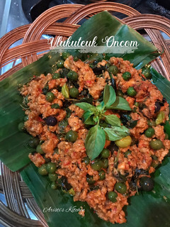 Foto resep Ulukuteuk Oncom Leunca