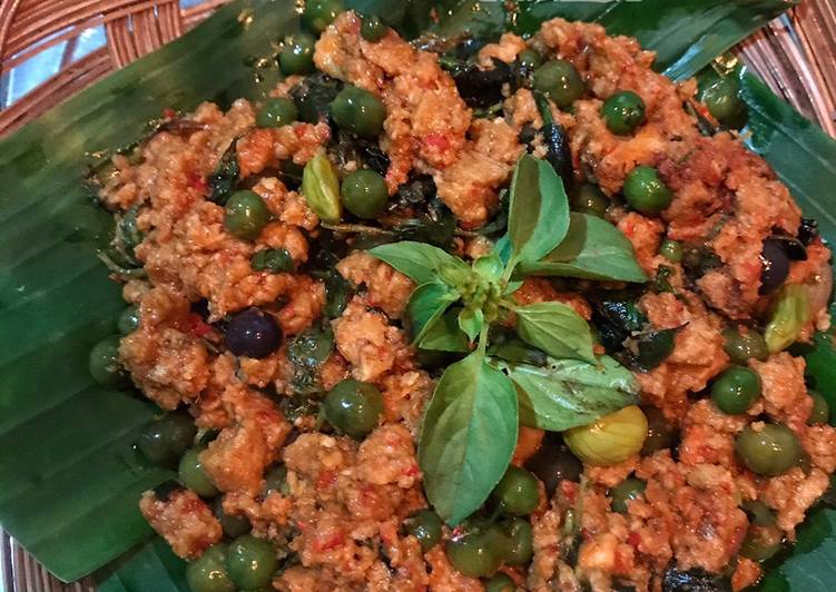 Cara Gampang Memasak Ulukuteuk Oncom Leunca Mudah