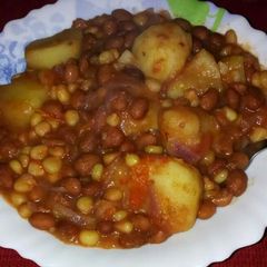 A picture of Githeri na Waru.