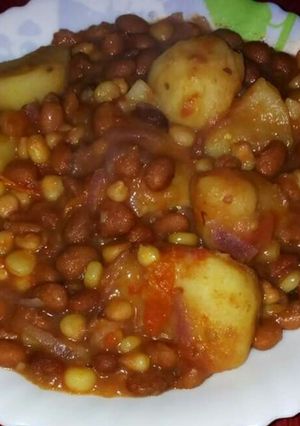 A picture of Githeri na Waru.