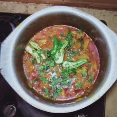 A picture of Aloo ki bhajiya.