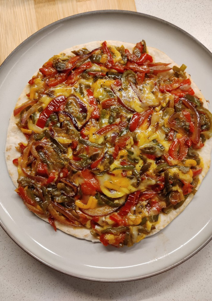 Una foto de Quesadilla vegetal