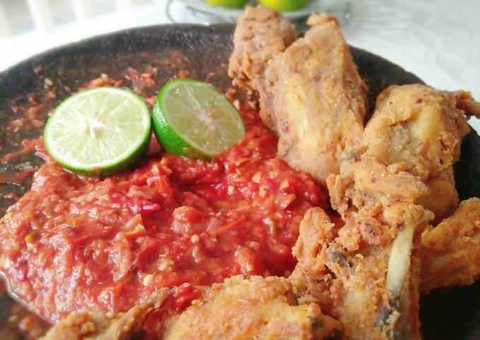 Sambal Ayam Kremes