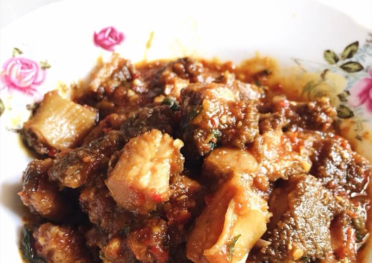 Resep Gongso Babat Yang Gurih
