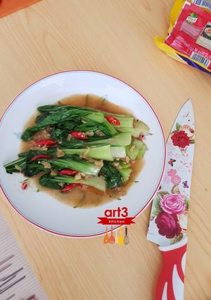 Foto resep Tumis pokcoy bawang putih