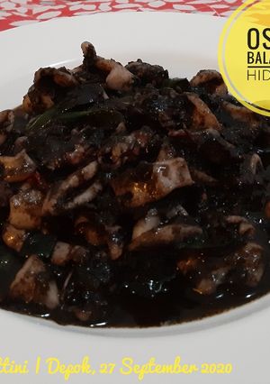 Foto resep Oseng Cumi Hitam (Oseng Balakutak Hideung)