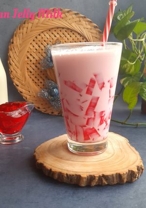 A picture of Korean Jelly Milk.