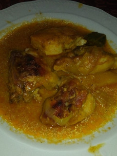 Una foto de Pollo al horno