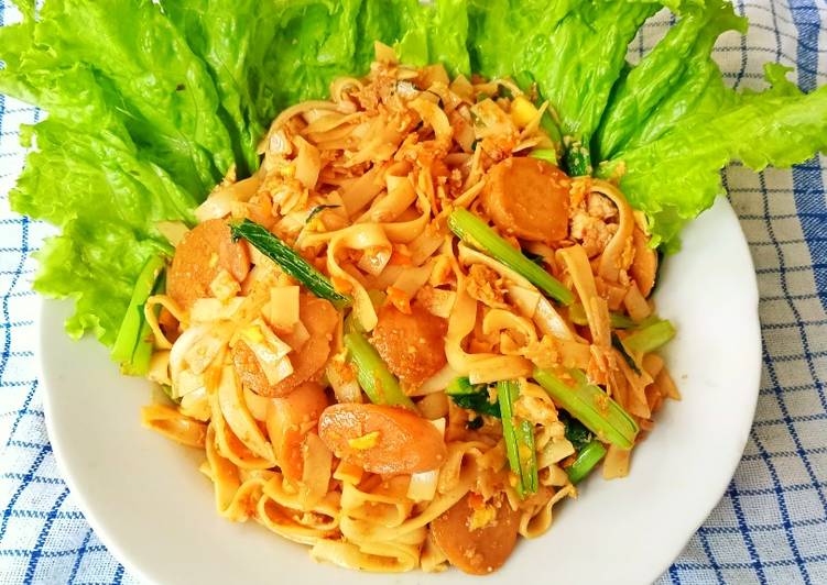 Bagaimana Membuat Kwetiaw Goreng, Enak Banget