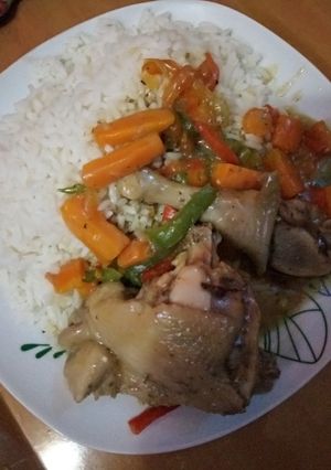 A picture of Chicken sauce.