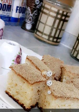 صورة لوصفة الكيكه الرمليه