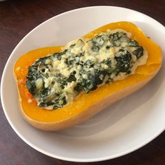 A picture of Spinach Stuffed Butternut.