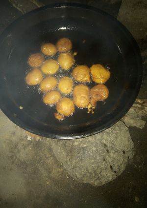 A picture of Beans cake (akara).