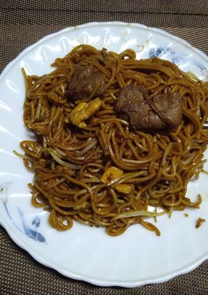 Foto resep Mie kuning sapi dan telur