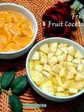 Fresh Fruit Cocktail💝🍊🍎🍍🍹_(Setup buah segar_Tanpa rebus buahnya😉)