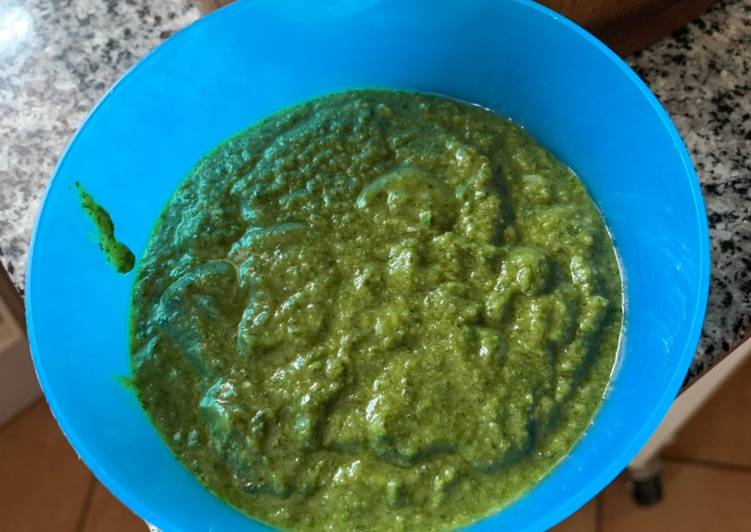 Pesto di casa mia (senza aglio)