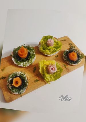 Une photo de Coupelles de wraps