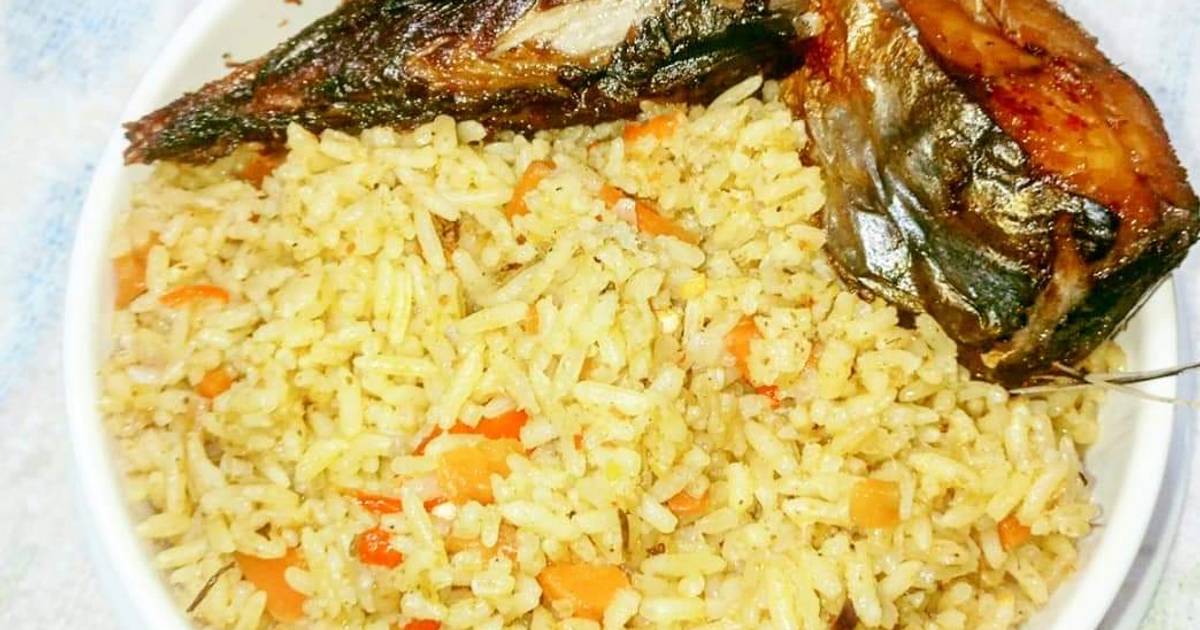 coconut rice and fish