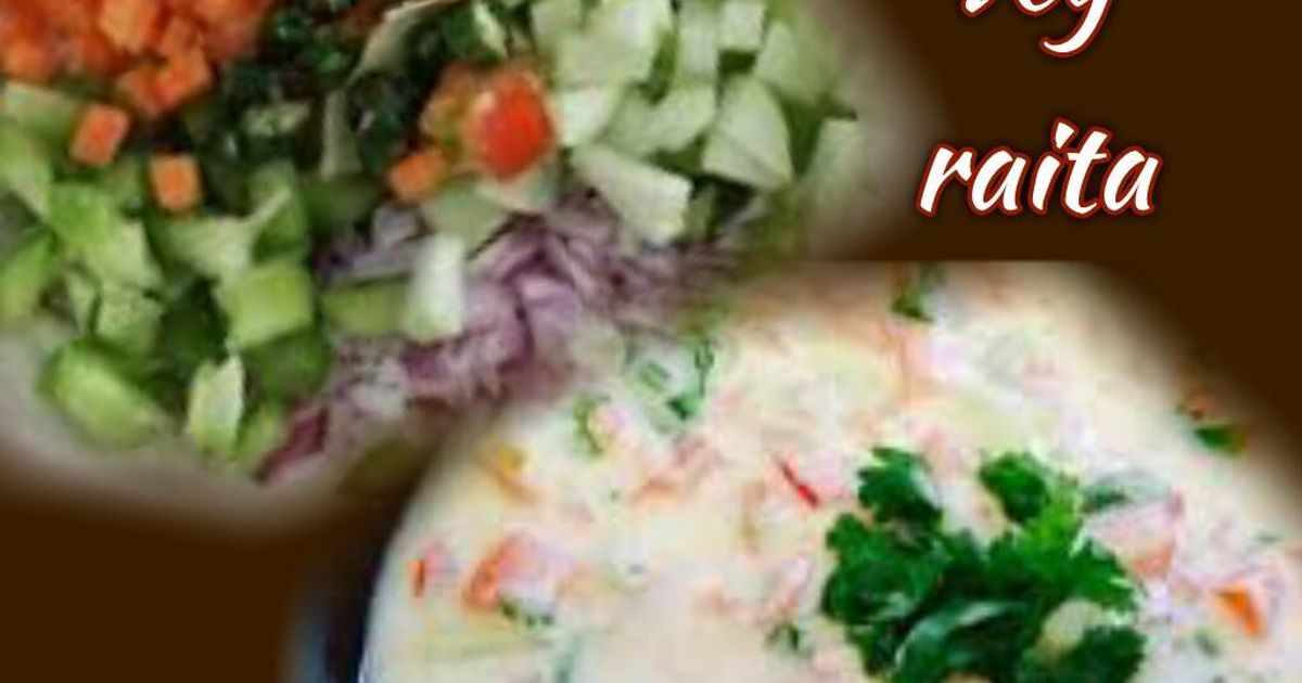 Mix Veg Raita Recipe by DrKhushboo Bansal - Cookpad