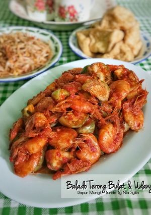 Foto resep Balado Terong Bulat & Udang