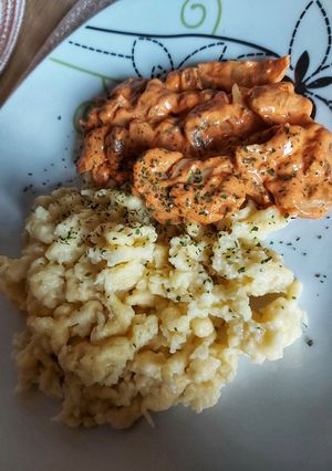 Gomba paprikás recept fotója