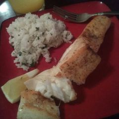A picture of Super easy 5 ingredient skillet Halibut.